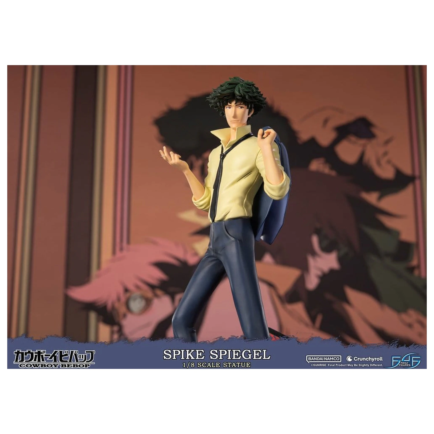 Cowboy Bebop Kunstharzstatue 1/8 Spike Spiegel 34 cm Produktfoto