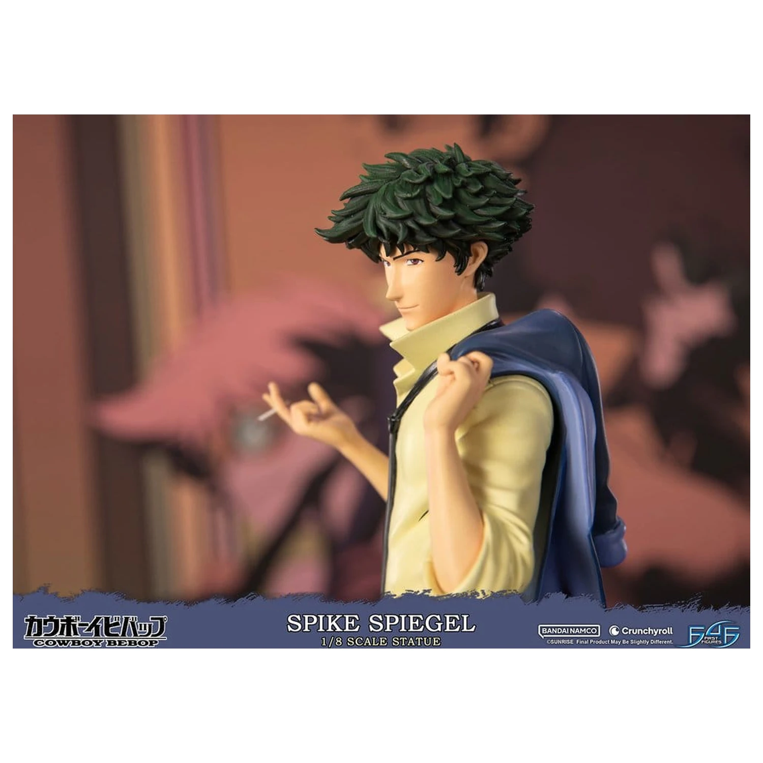 Cowboy Bebop Kunstharzstatue 1/8 Spike Spiegel 34 cm Produktfoto