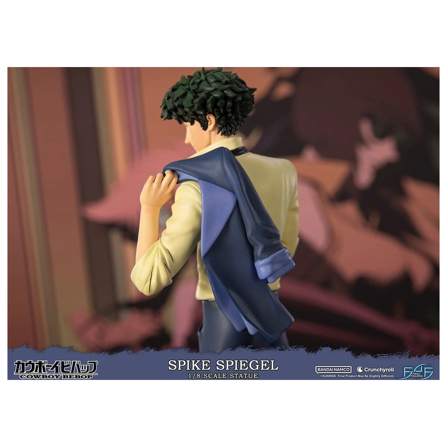 Cowboy Bebop Kunstharzstatue 1/8 Spike Spiegel 34 cm Produktfoto