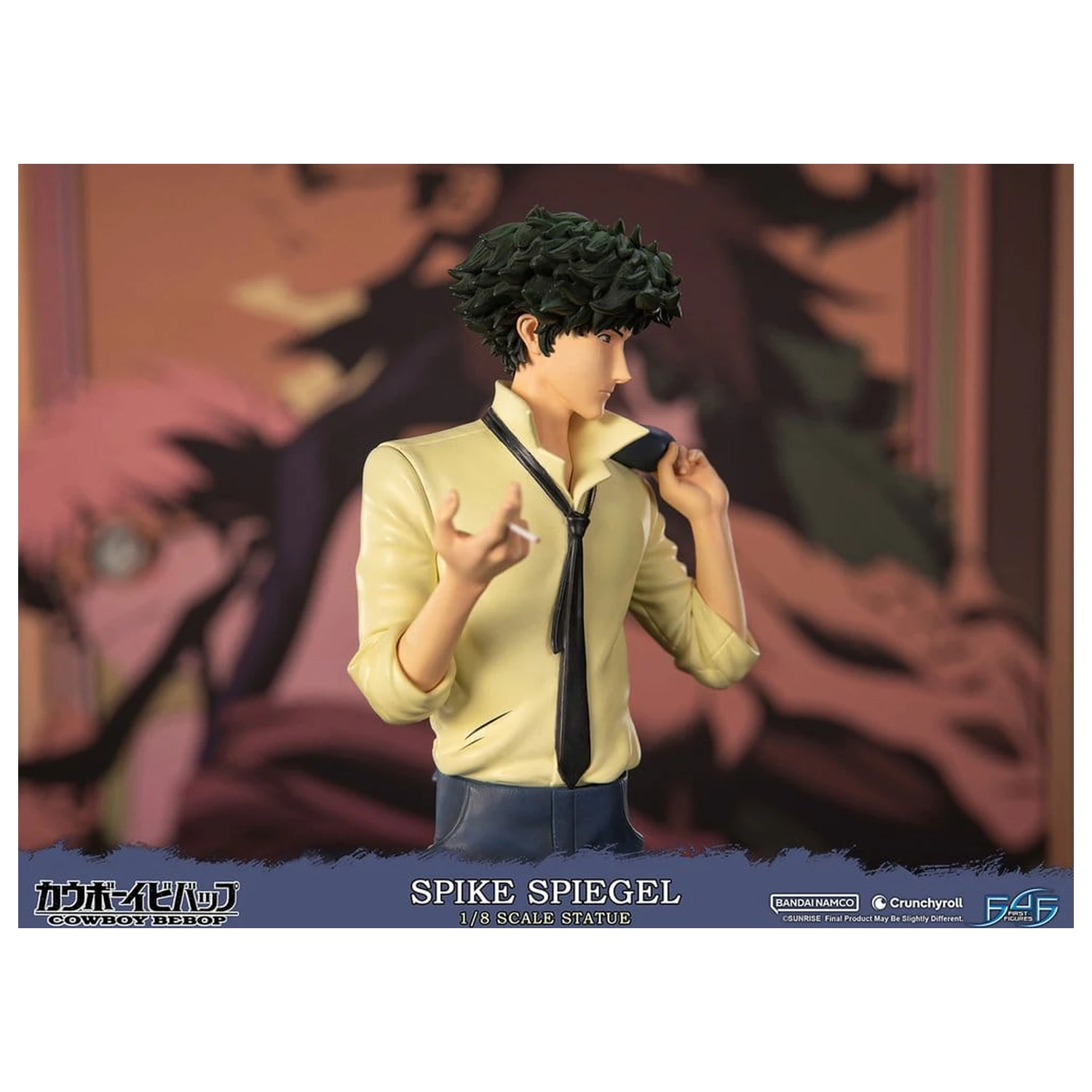 Cowboy Bebop Kunstharzstatue 1/8 Spike Spiegel 34 cm Produktfoto