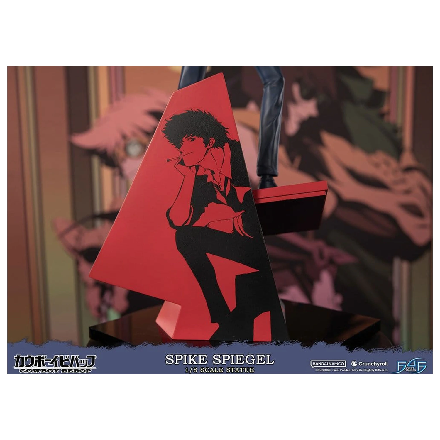 Cowboy Bebop Kunstharzstatue 1/8 Spike Spiegel 34 cm Produktfoto