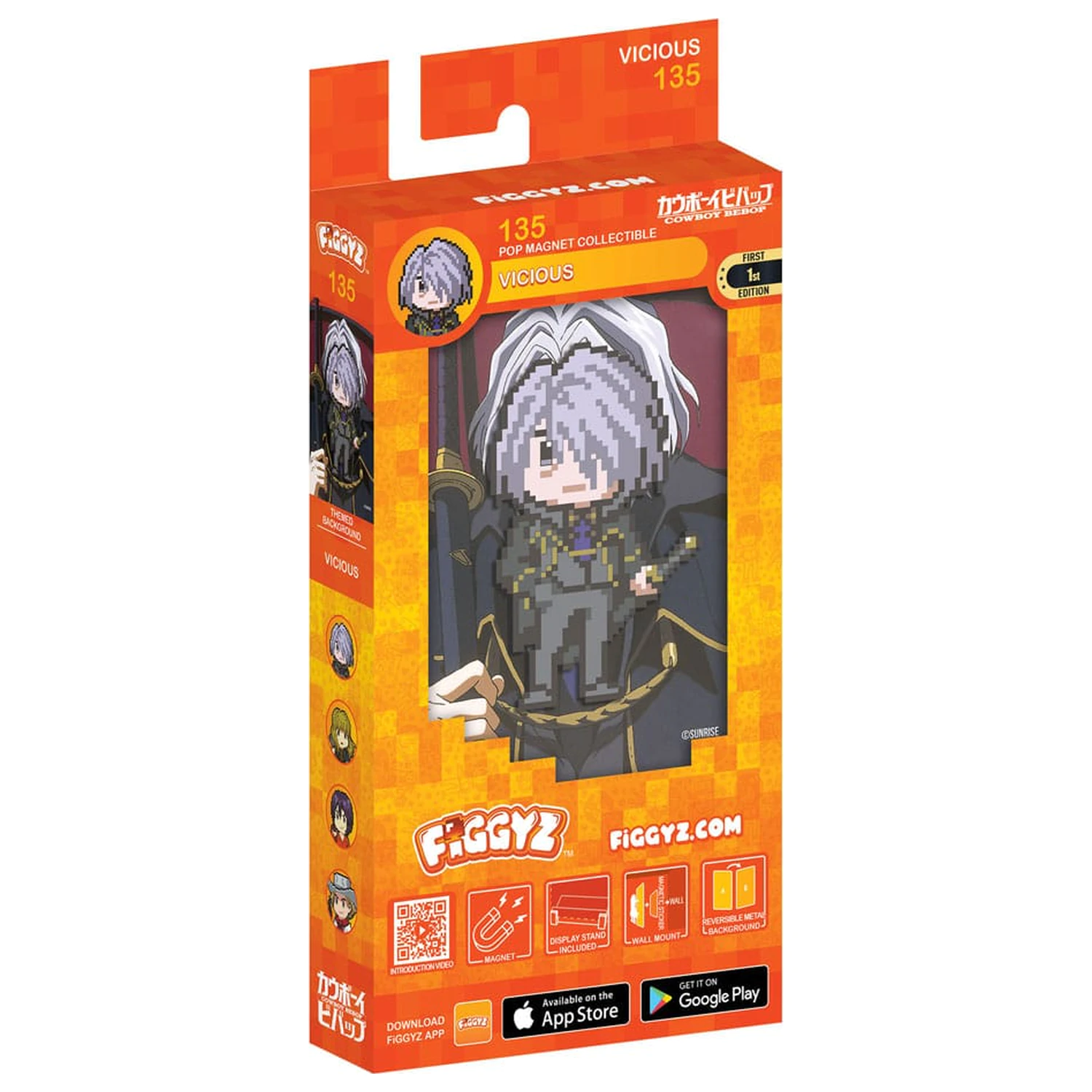 Cowboy Bebop FiGGYZ Magnet Sammelfigur Vicious 11 cm Produktfoto