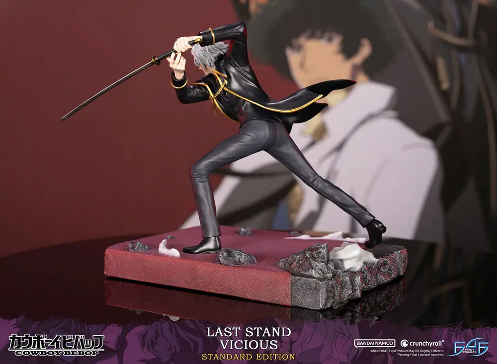 Cowboy Bebop Statue Last Stand Vicious 28 cm termékfotó