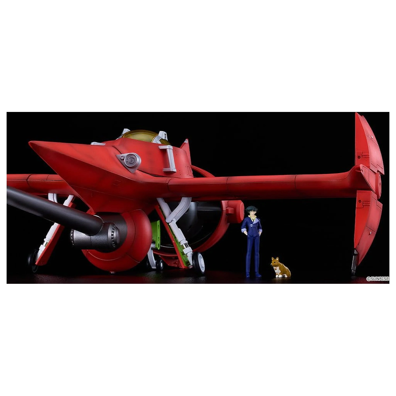 Cowboy Bebop Moderoid Plastik Modell Bausatz DX-SCALE 1/48 Swordfish II 36 cm Produktfoto