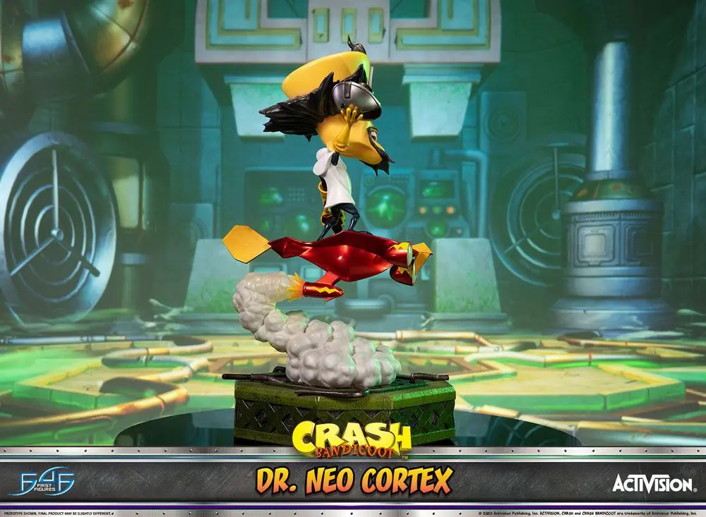Crash Bandicoot 3 Statue Dr. Neo Cortex 55 cm Produktfoto