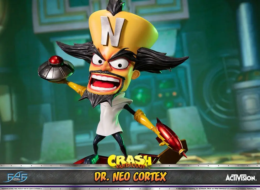 Crash Bandicoot 3 Statue Dr. Neo Cortex 55 cm Produktfoto