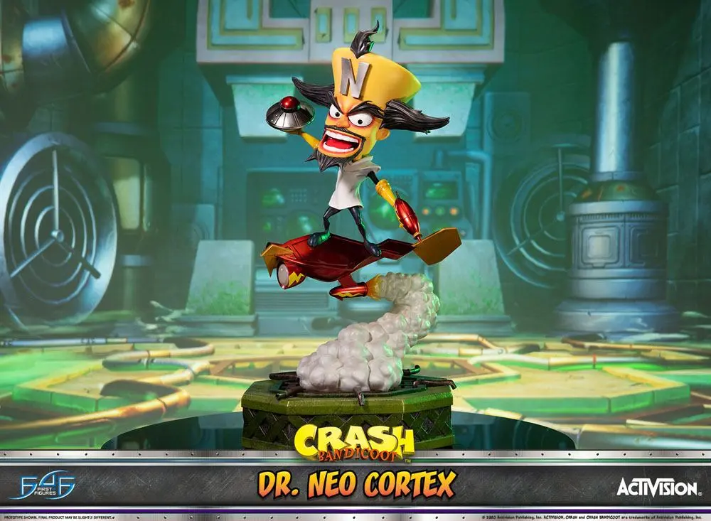 Crash Bandicoot 3 Statue Dr. Neo Cortex 55 cm Produktfoto