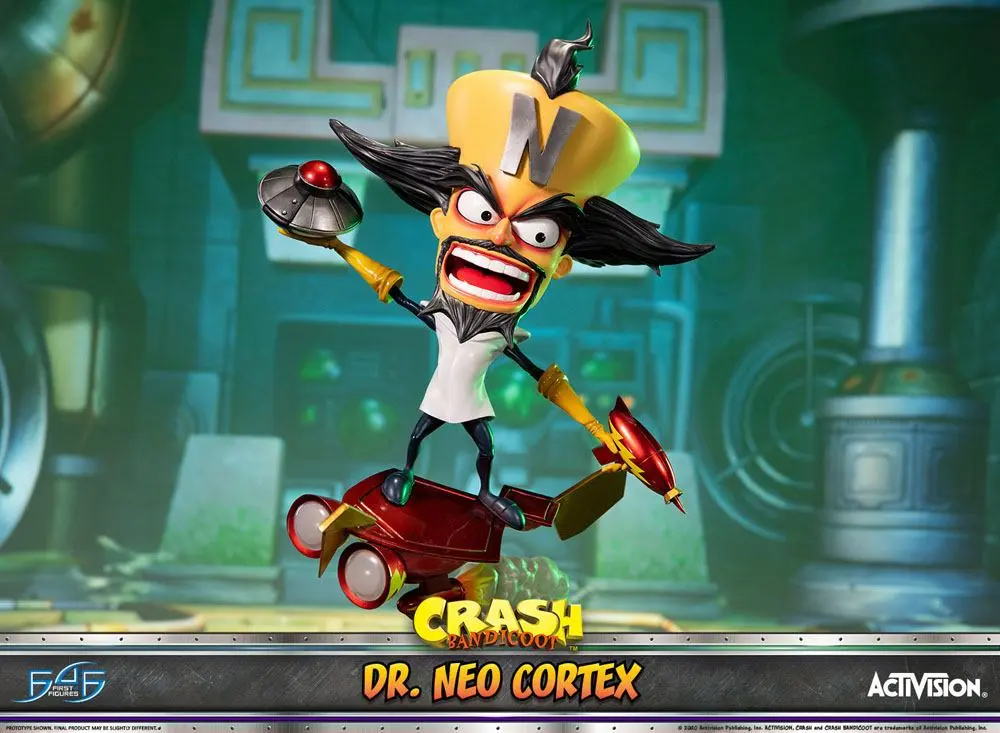 Crash Bandicoot 3 Statue Dr. Neo Cortex 55 cm Produktfoto