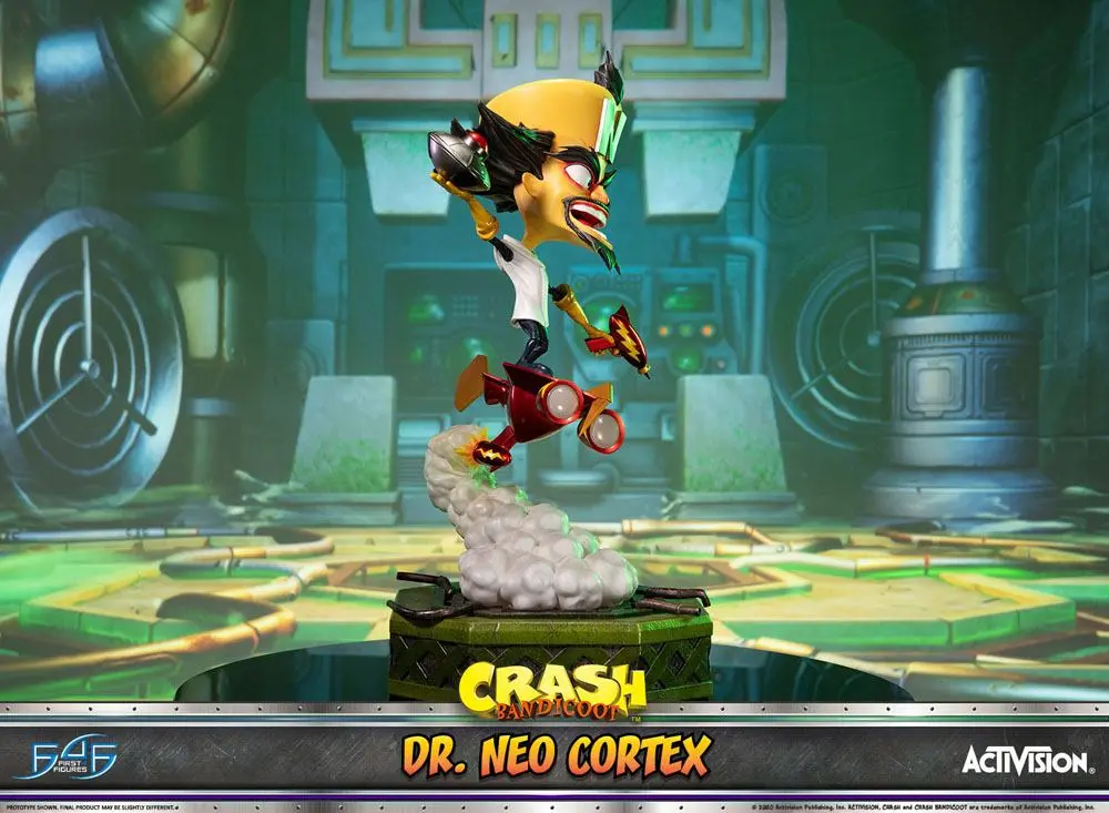 Crash Bandicoot 3 Statue Dr. Neo Cortex 55 cm Produktfoto