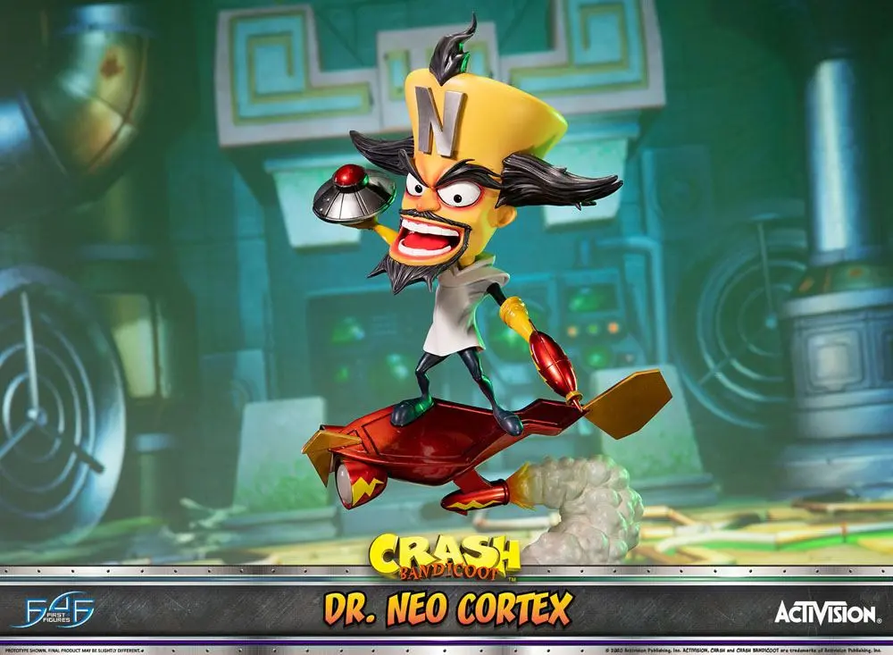Crash Bandicoot 3 Statue Dr. Neo Cortex 55 cm Produktfoto