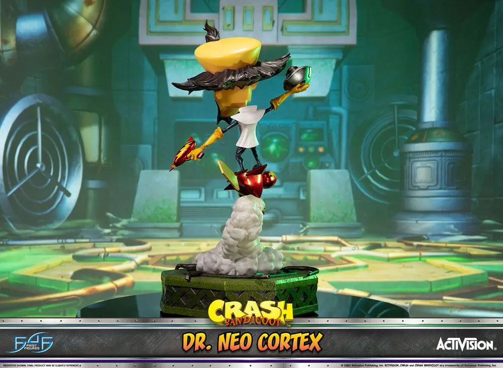 Crash Bandicoot 3 Statue Dr. Neo Cortex 55 cm Produktfoto