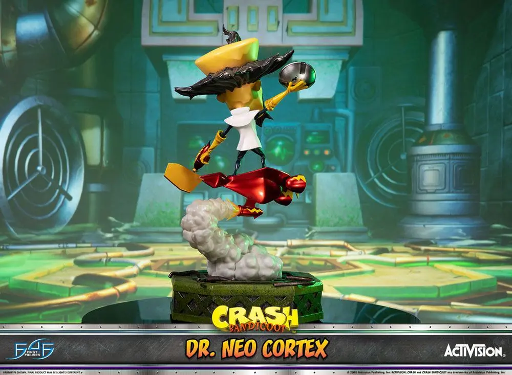 Crash Bandicoot 3 Statue Dr. Neo Cortex 55 cm Produktfoto