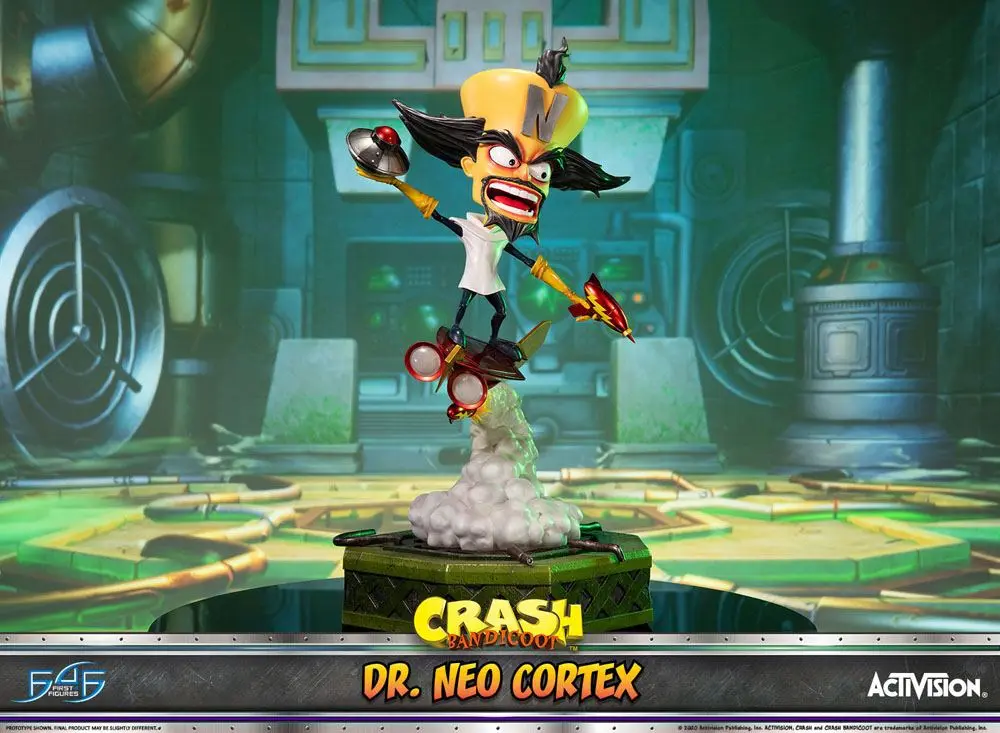 Crash Bandicoot 3 Statue Dr. Neo Cortex 55 cm Produktfoto