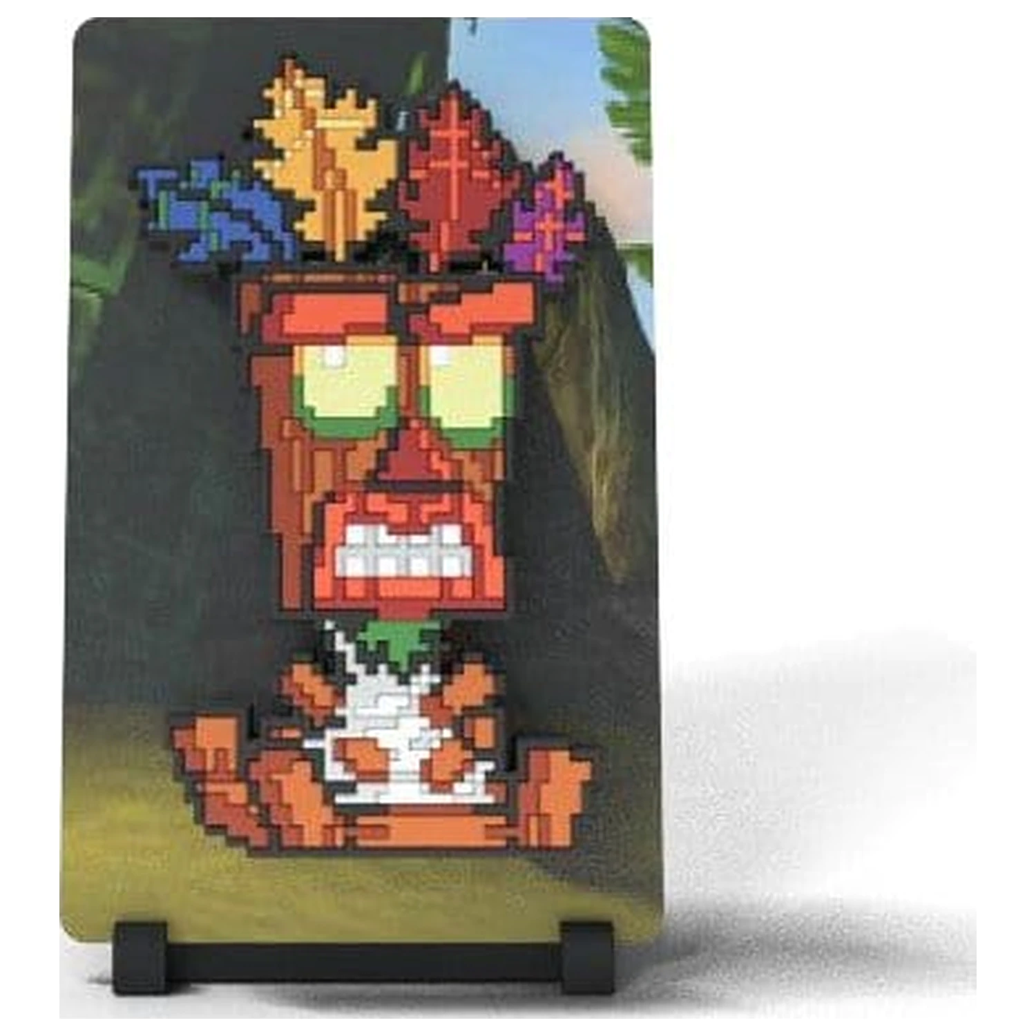 Crash Bandicoot FiGGYZ Magnet-Sammelobjekt Aku Aku Maske 11 cm Produktfoto
