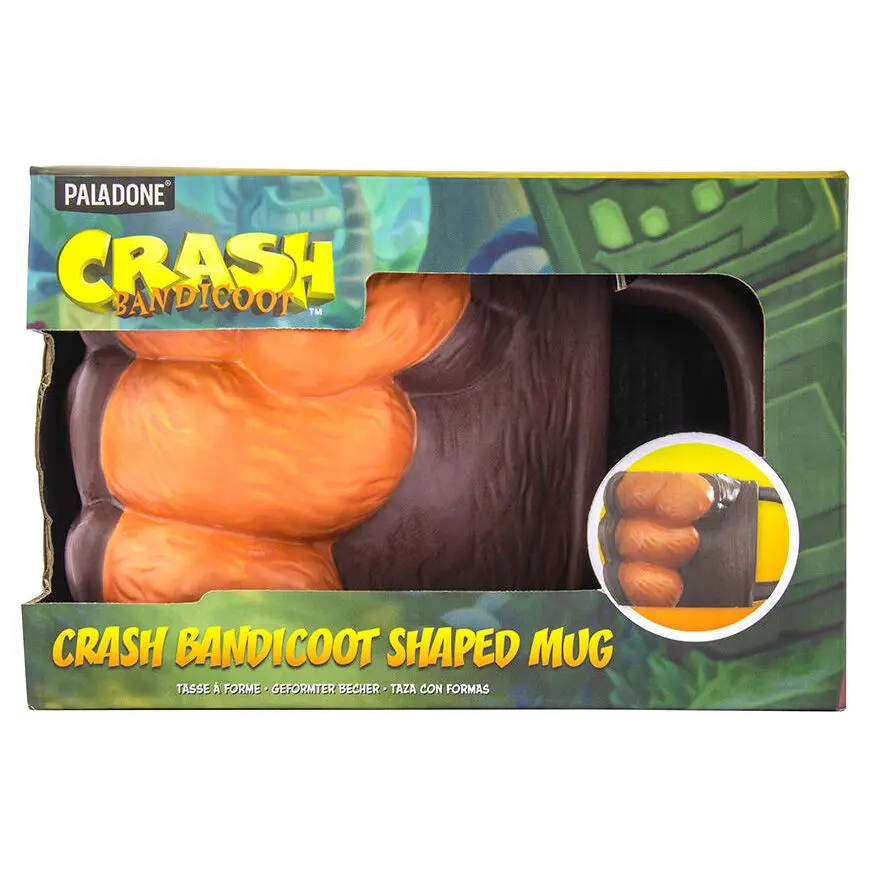 Crash Bandicoot Fist 3D Tasse Produktfoto