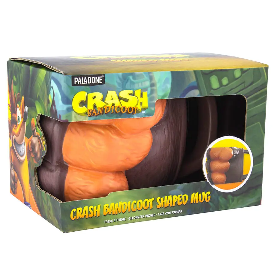 Crash Bandicoot Fist 3D Tasse Produktfoto