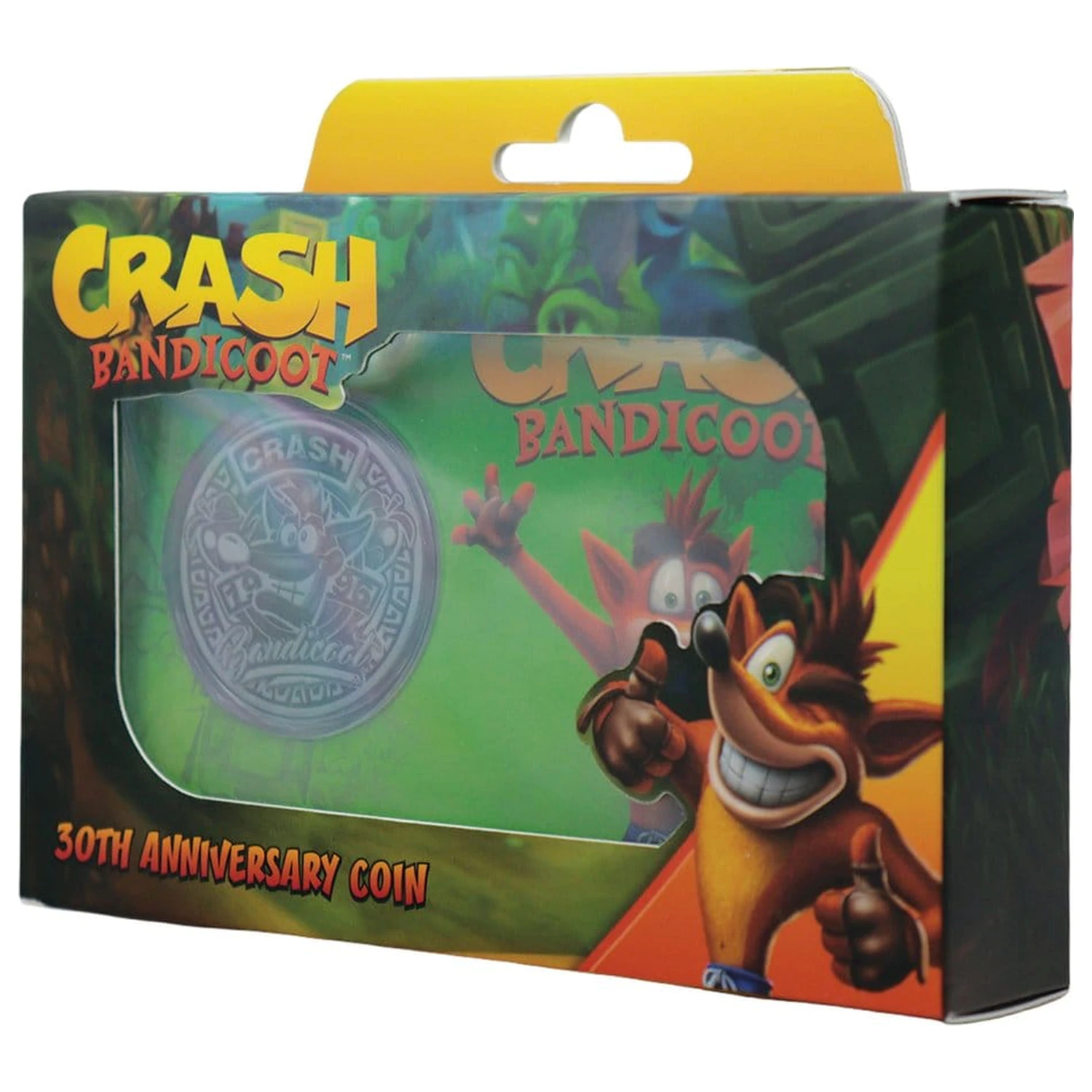 Crash Bandicoot Sammel Münzen Präsentation Limited Edition Produktfoto