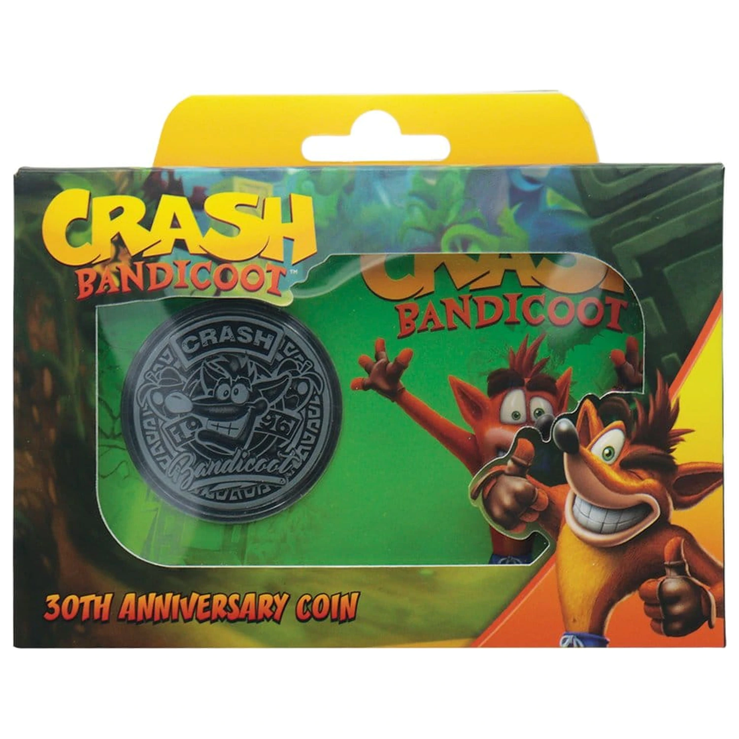 Crash Bandicoot Sammel Münzen Präsentation Limited Edition Produktfoto