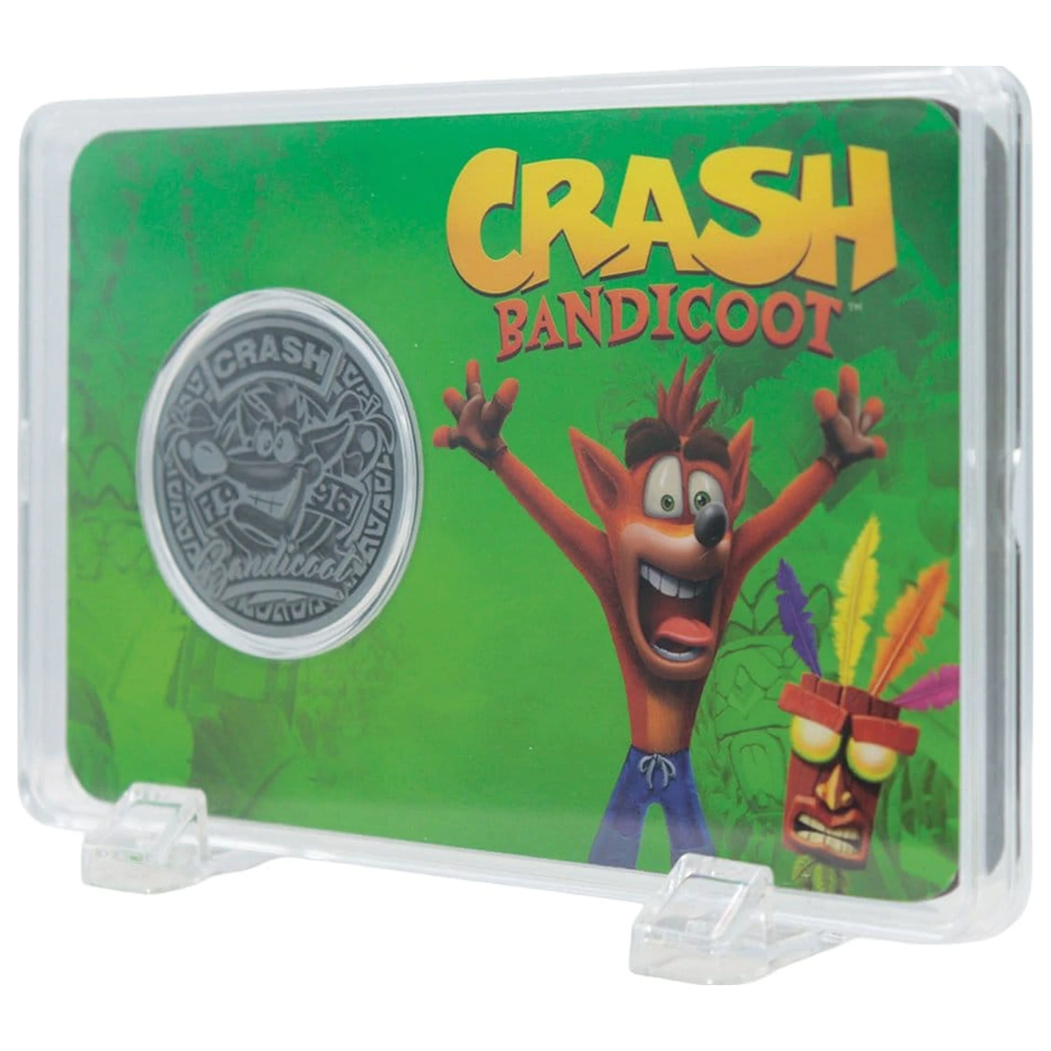 Crash Bandicoot Sammel Münzen Präsentation Limited Edition Produktfoto