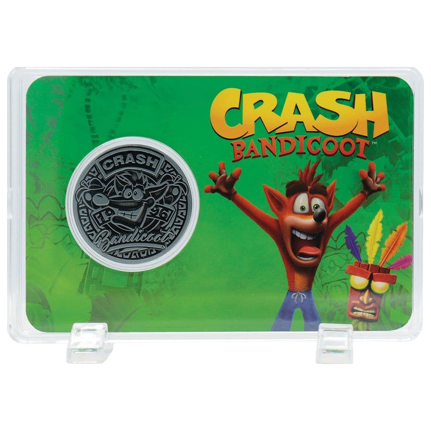Crash Bandicoot Sammel Münzen Präsentation Limited Edition Produktfoto