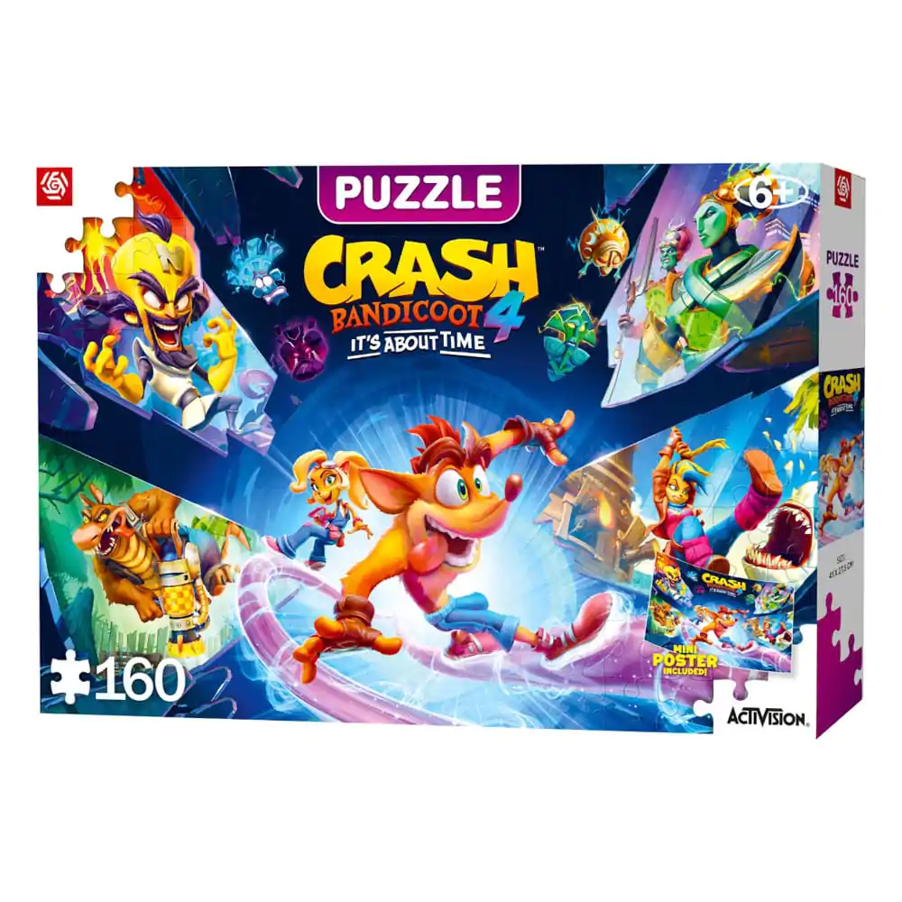 Crash Bandicoot 4 Kids Puzzle It's About Time (160 Teile) termékfotó