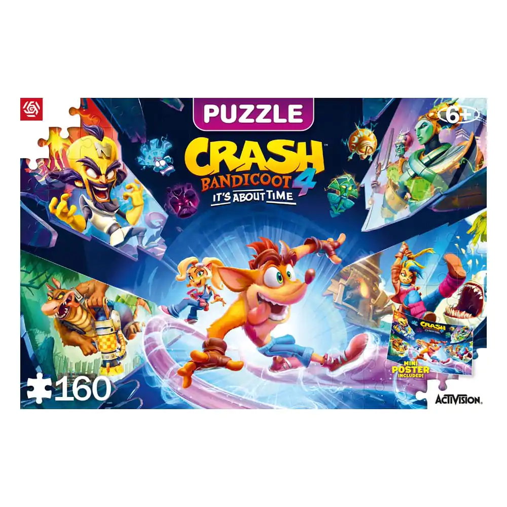 Crash Bandicoot 4 Kids Puzzle It's About Time (160 Teile) termékfotó