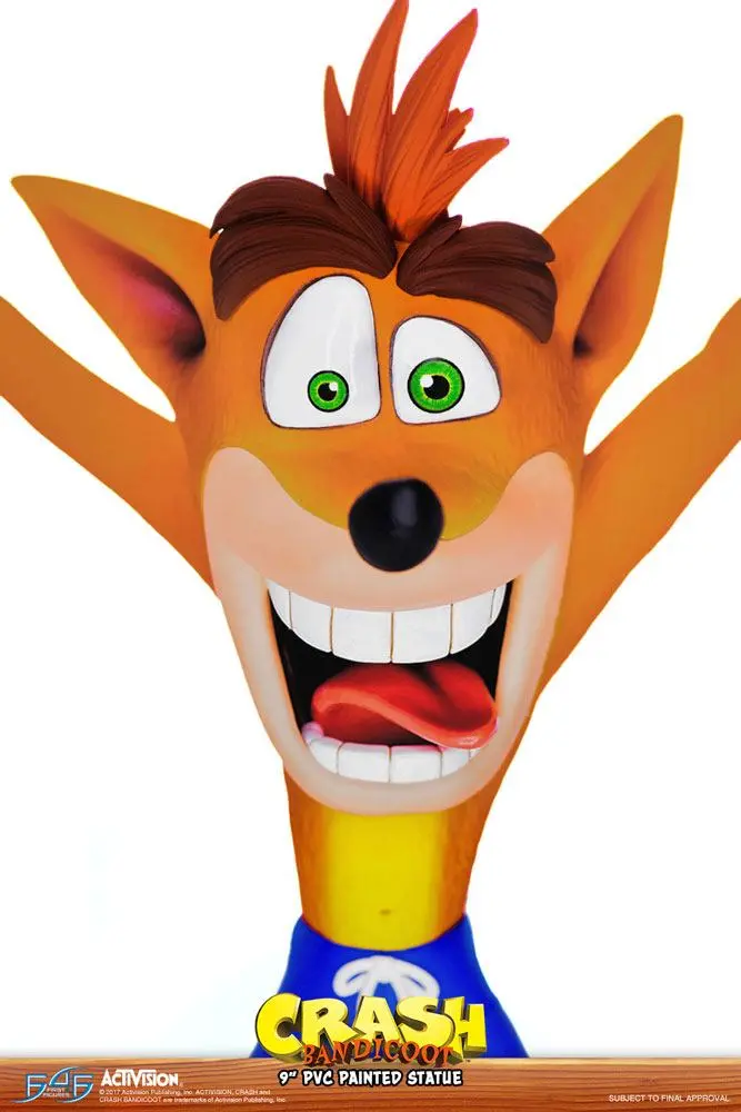 Crash Bandicoot N. Sane Trilogy PVC Statue Crash Bandicoot 23 cm Produktfoto