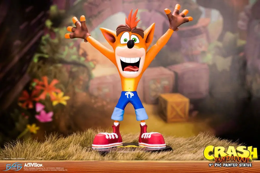 Crash Bandicoot N. Sane Trilogy PVC Statue Crash Bandicoot 23 cm Produktfoto