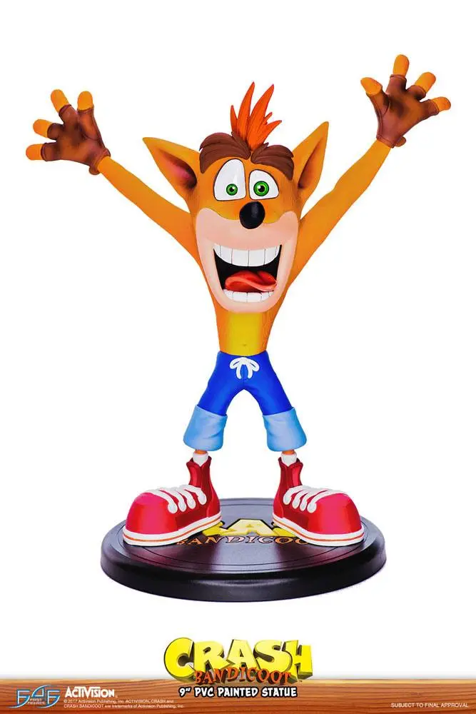 Crash Bandicoot N. Sane Trilogy PVC Statue Crash Bandicoot 23 cm Produktfoto