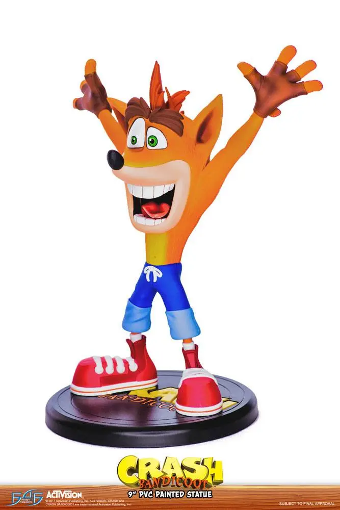 Crash Bandicoot N. Sane Trilogy PVC Statue Crash Bandicoot 23 cm Produktfoto