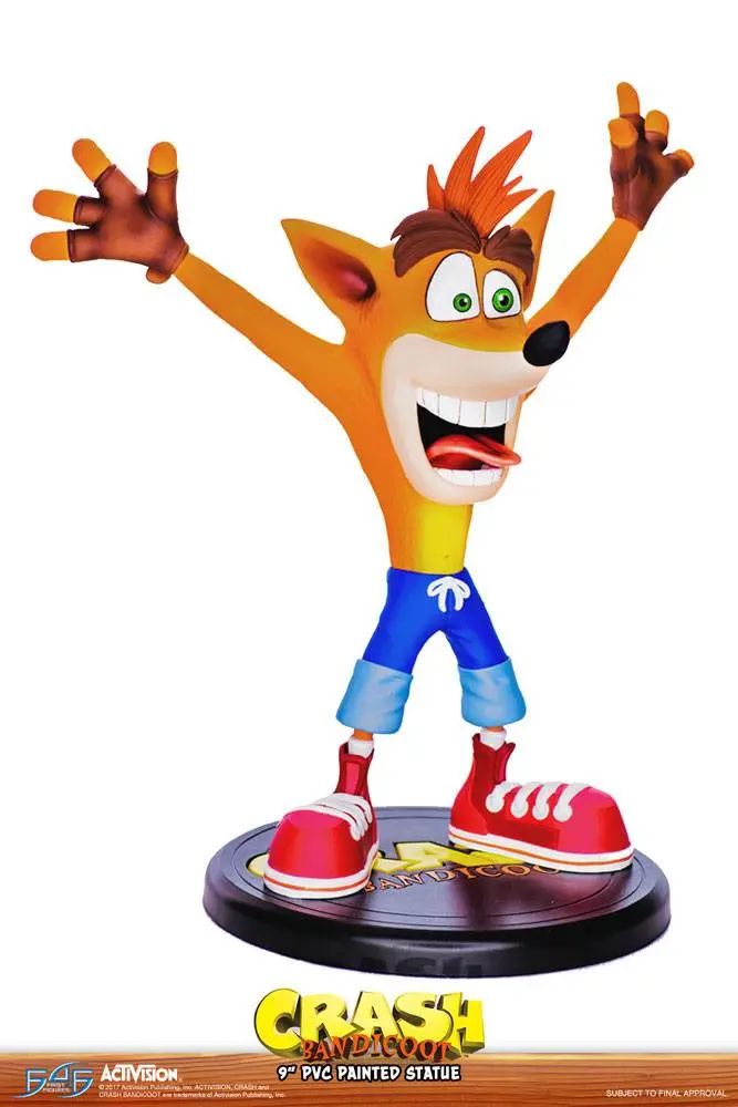 Crash Bandicoot N. Sane Trilogy PVC Statue Crash Bandicoot 23 cm Produktfoto