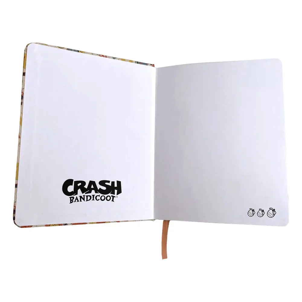 Crash Bandicoot Notizbuch A5 Racer Produktfoto