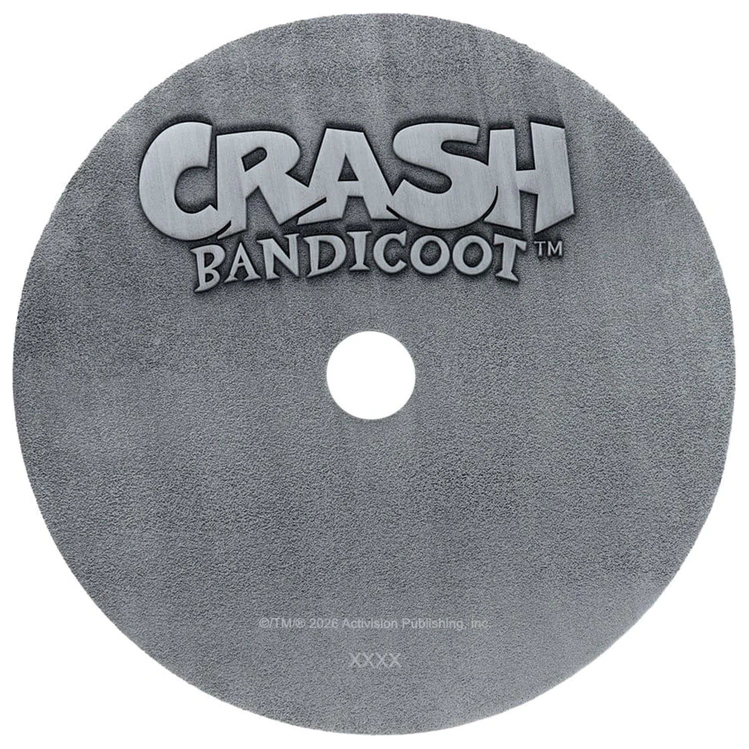 Crash Bandicoot Nachbildung Metall CD-ROM Sammlerstück Limitierte Auflage 11 cm Produktfoto