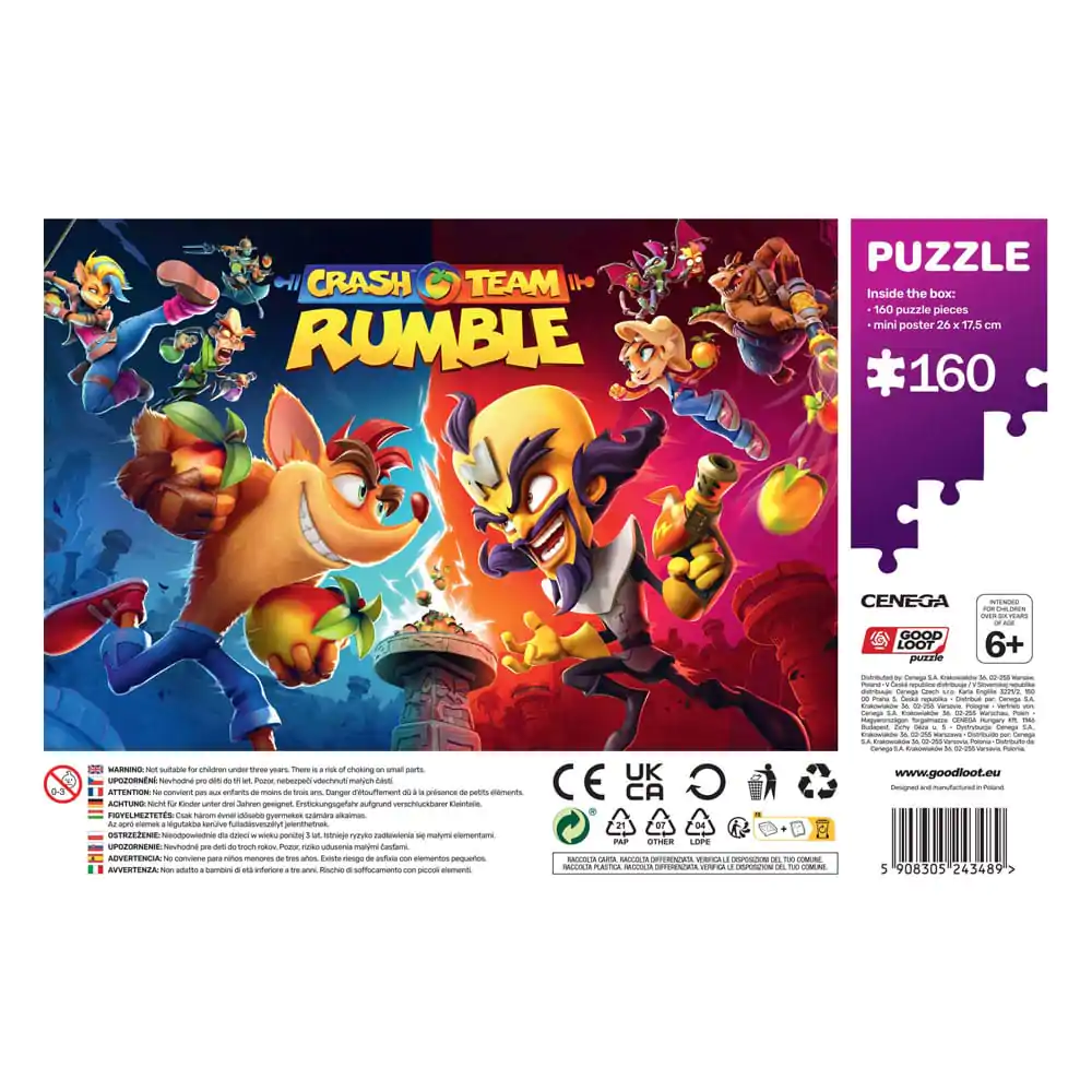 Crash Bandicoot Kids Puzzle Rumble Heroes (160 Teile) termékfotó