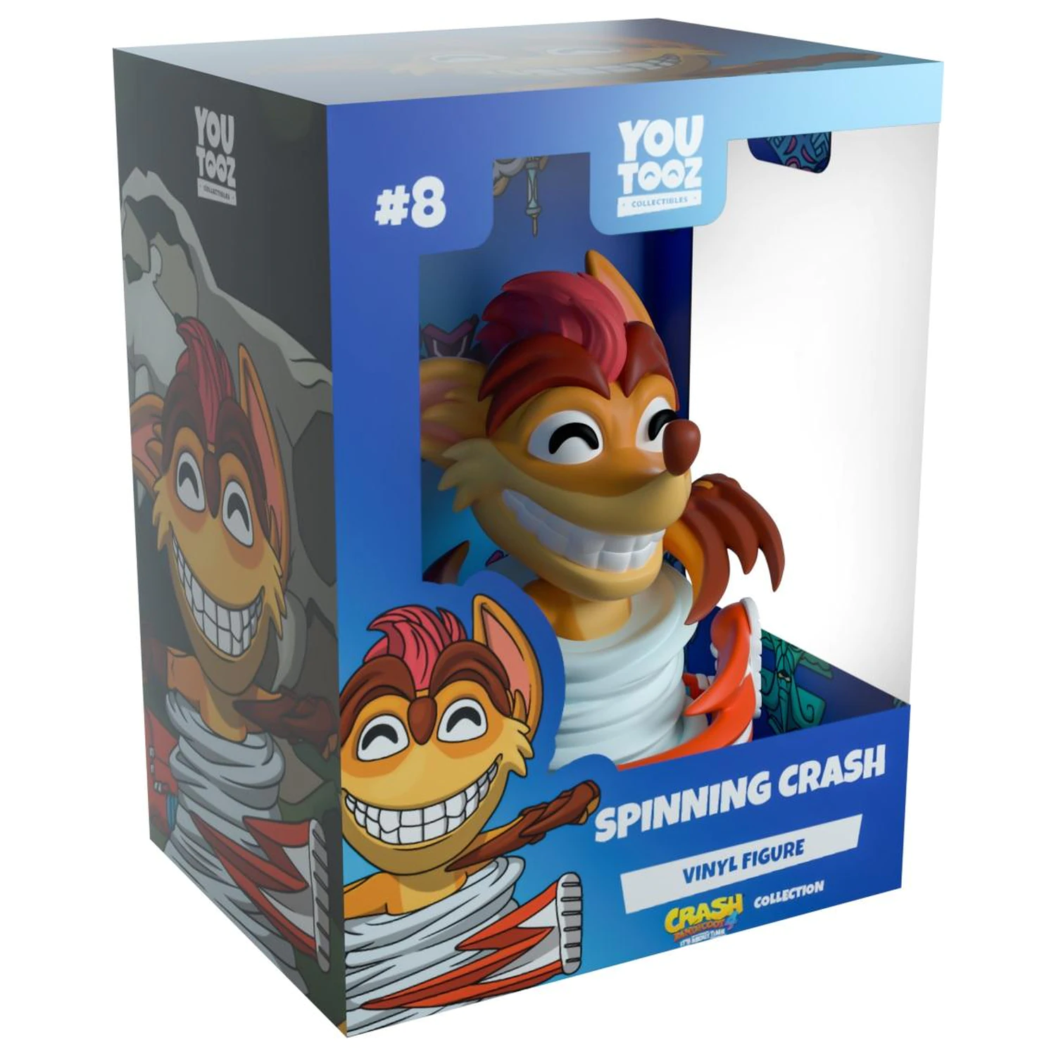 Crash Bandicoot Spinning Crash Figur 11 cm Produktfoto