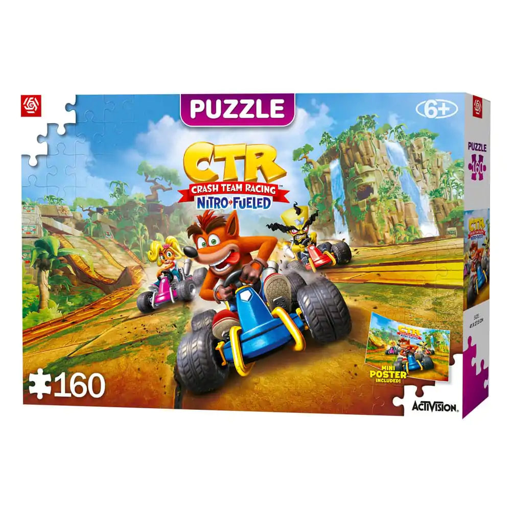 Crash Bandicoot Kids Puzzle Team Racing Nitro-Fueled (160 Teile) termékfotó