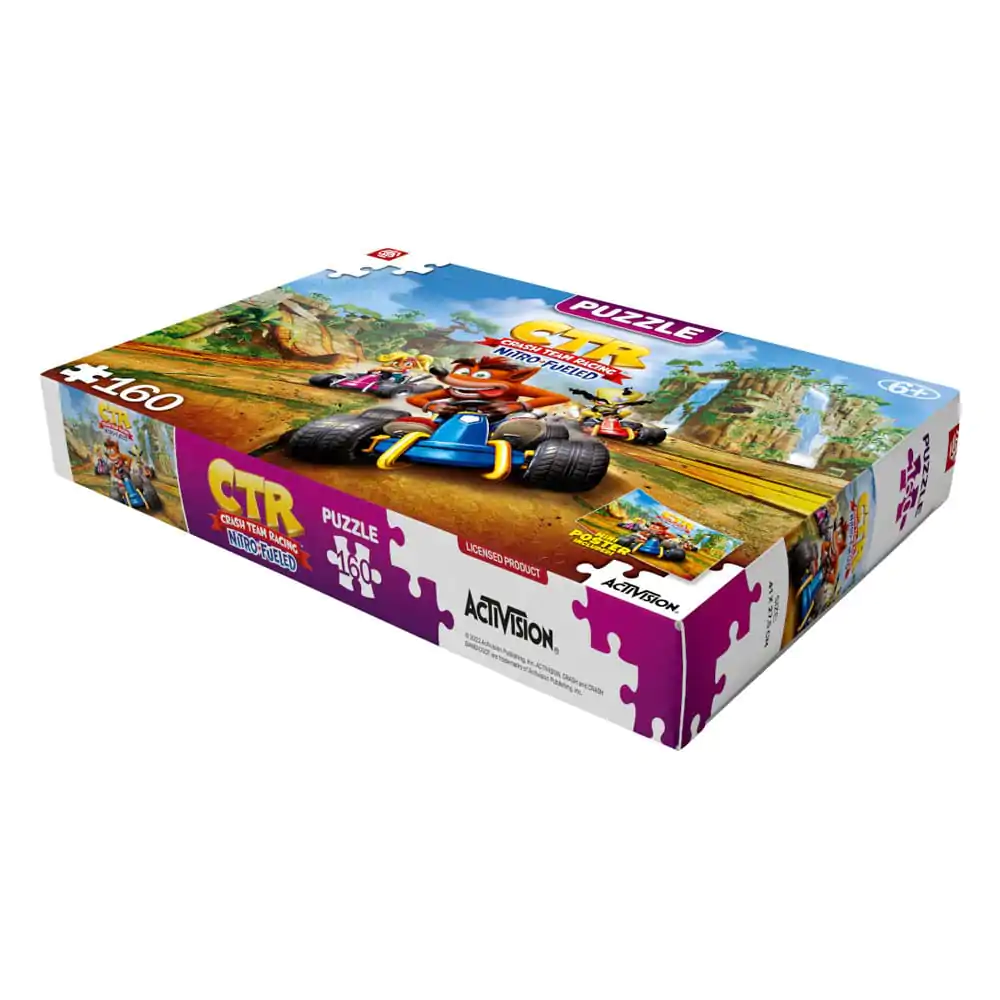 Crash Bandicoot Kids Puzzle Team Racing Nitro-Fueled (160 Teile) termékfotó