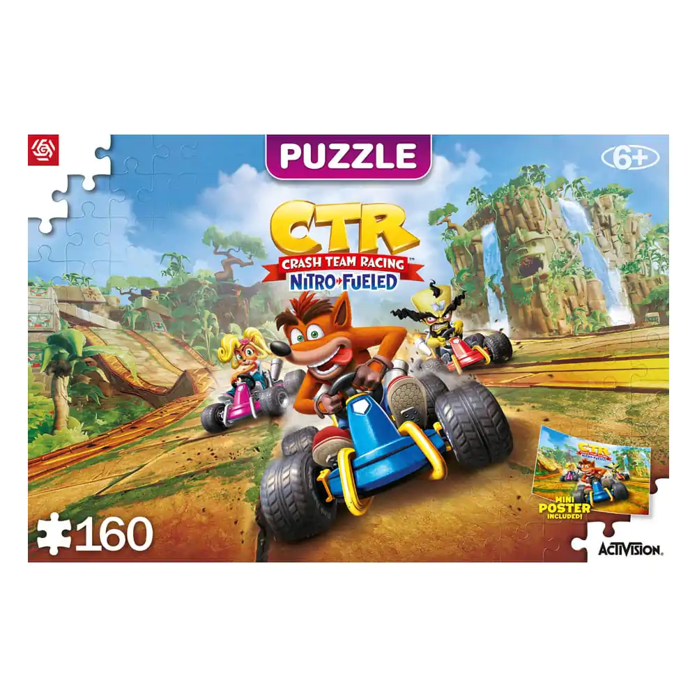 Crash Bandicoot Kids Puzzle Team Racing Nitro-Fueled (160 Teile) termékfotó