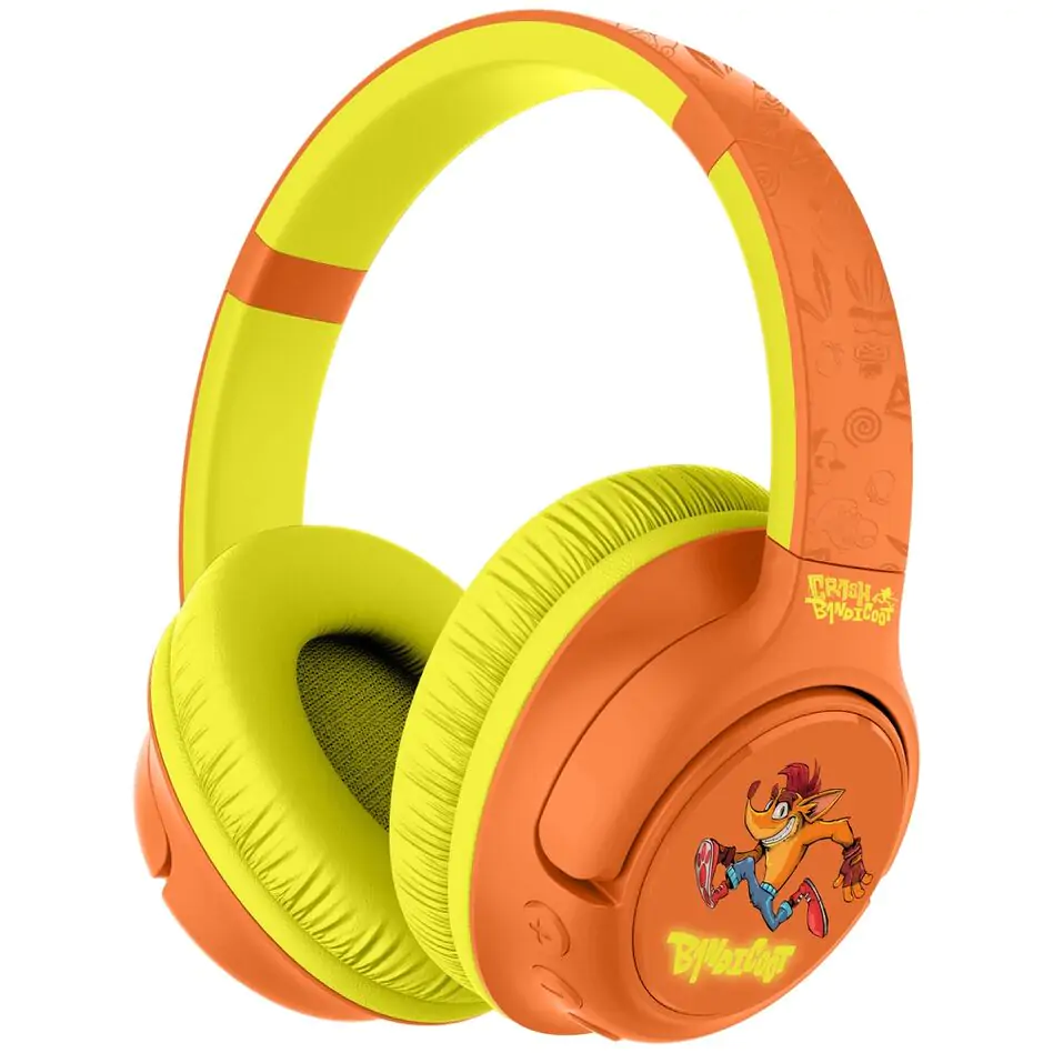 Crash Bandicoot kabellos LED Kopfhörer Produktfoto