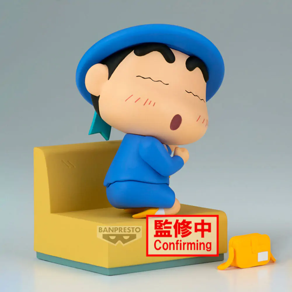 Crayon Shinchan Nakayoshi Memories Let's Go To Kindergarten Shinnosuke Figur 10cm Produktfoto