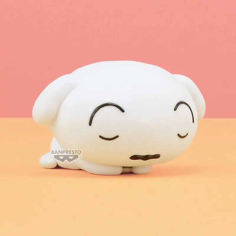 Crayon Shinchan Shiro Fluffy Puffy Figur B 8cm Produktfoto