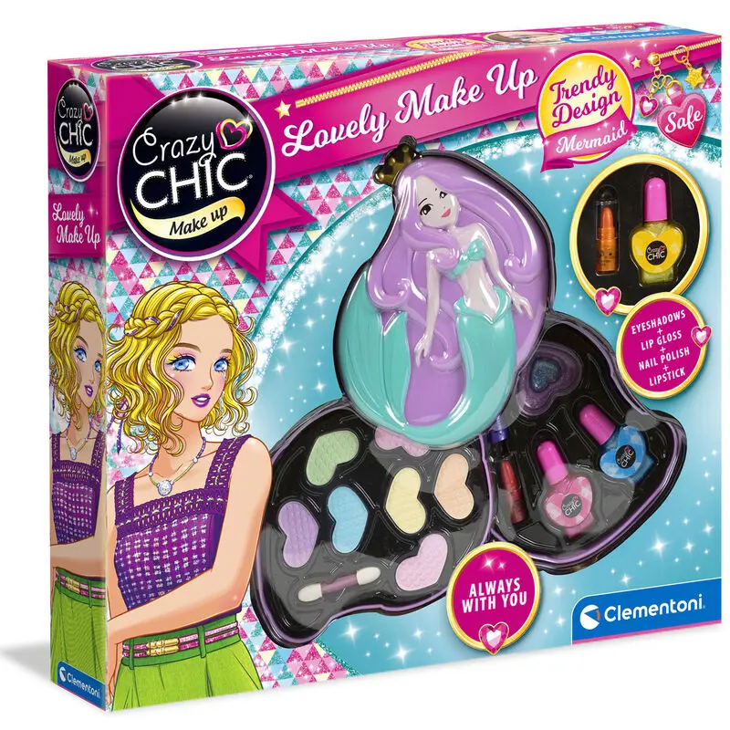 Crazy Chic Meerjungfrau Make-up Set Produktfoto