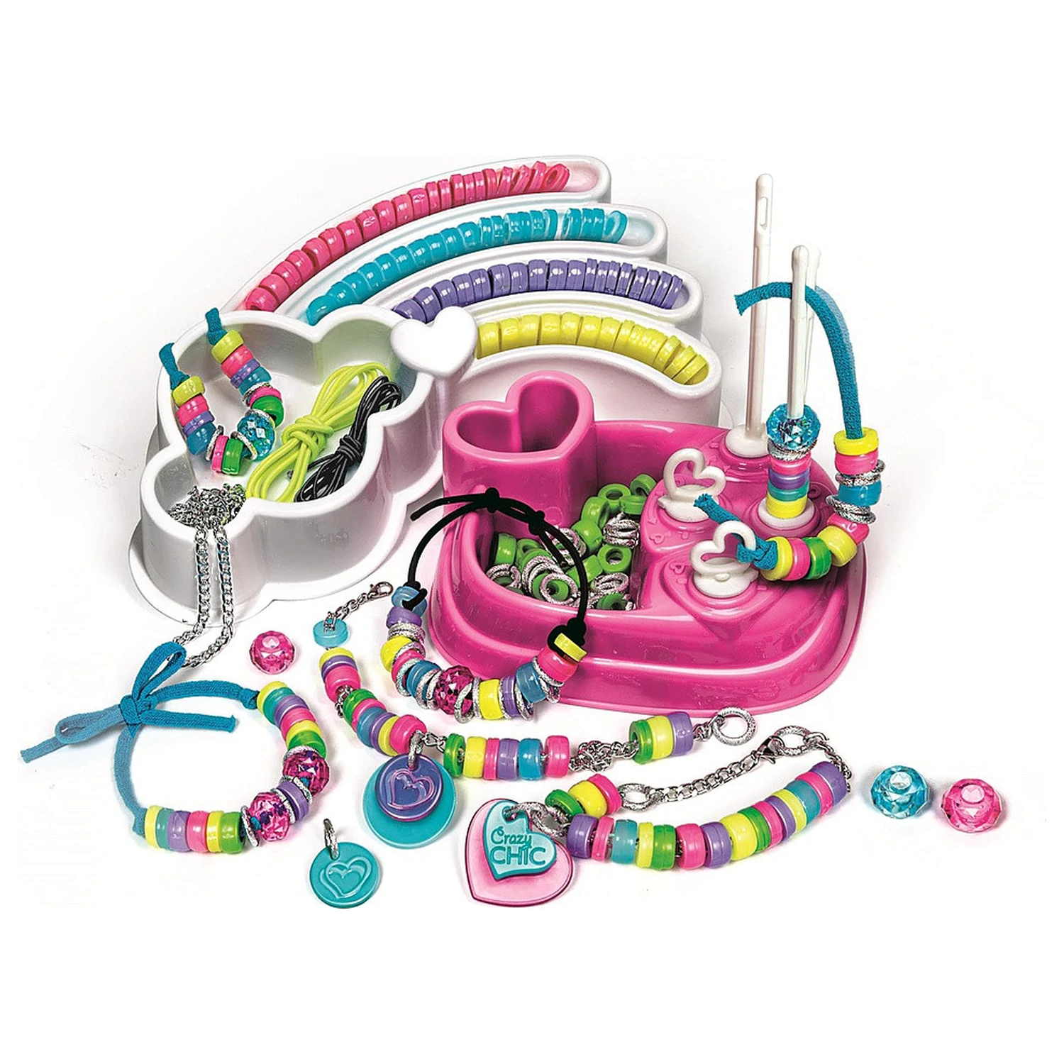 Crazy Chic Regenbogen Armband Maker Kreativ-Set Produktfoto