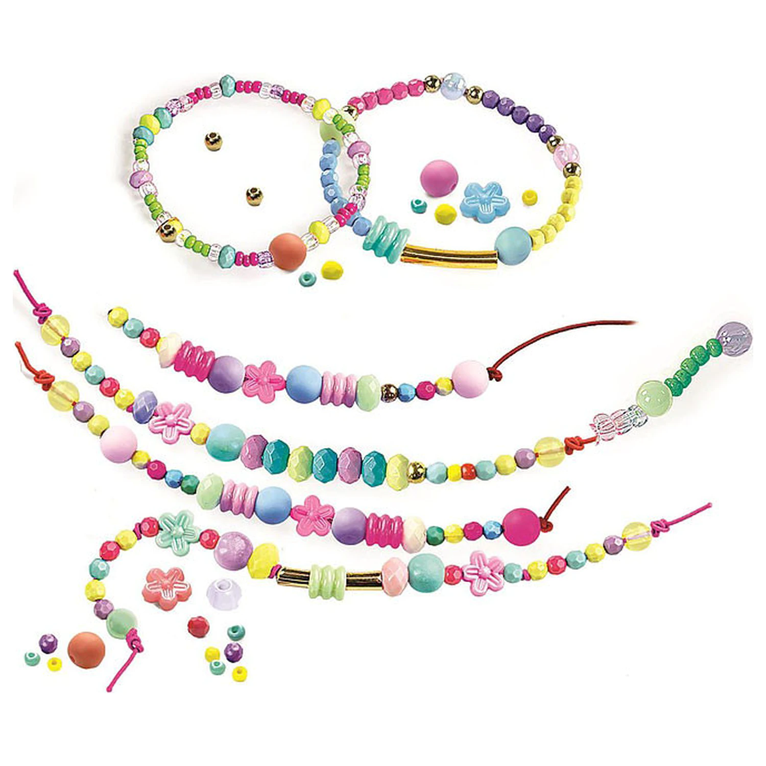 Crazy Chic Einhorn Armband Herstellung Kreativ-Set Produktfoto