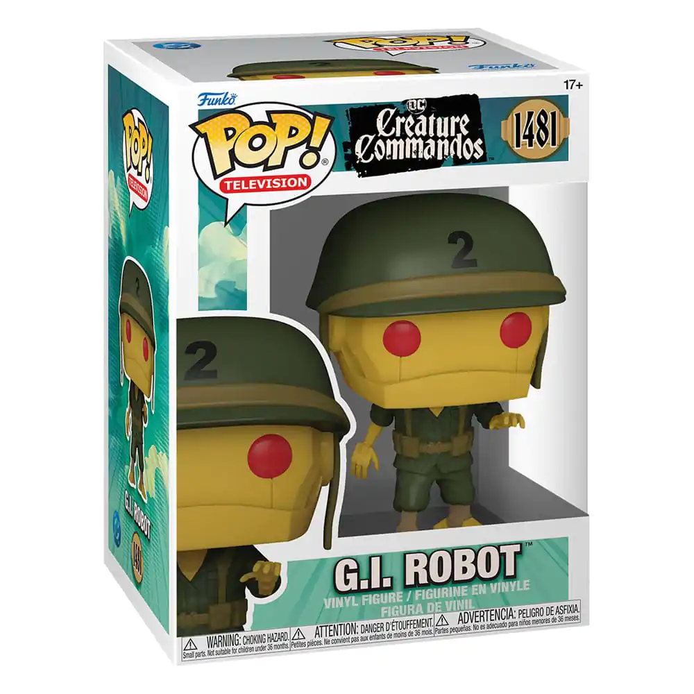 Creature Commandos Funko POP! TV Vinyl Figur G.I. Robot 9 cm termékfotó