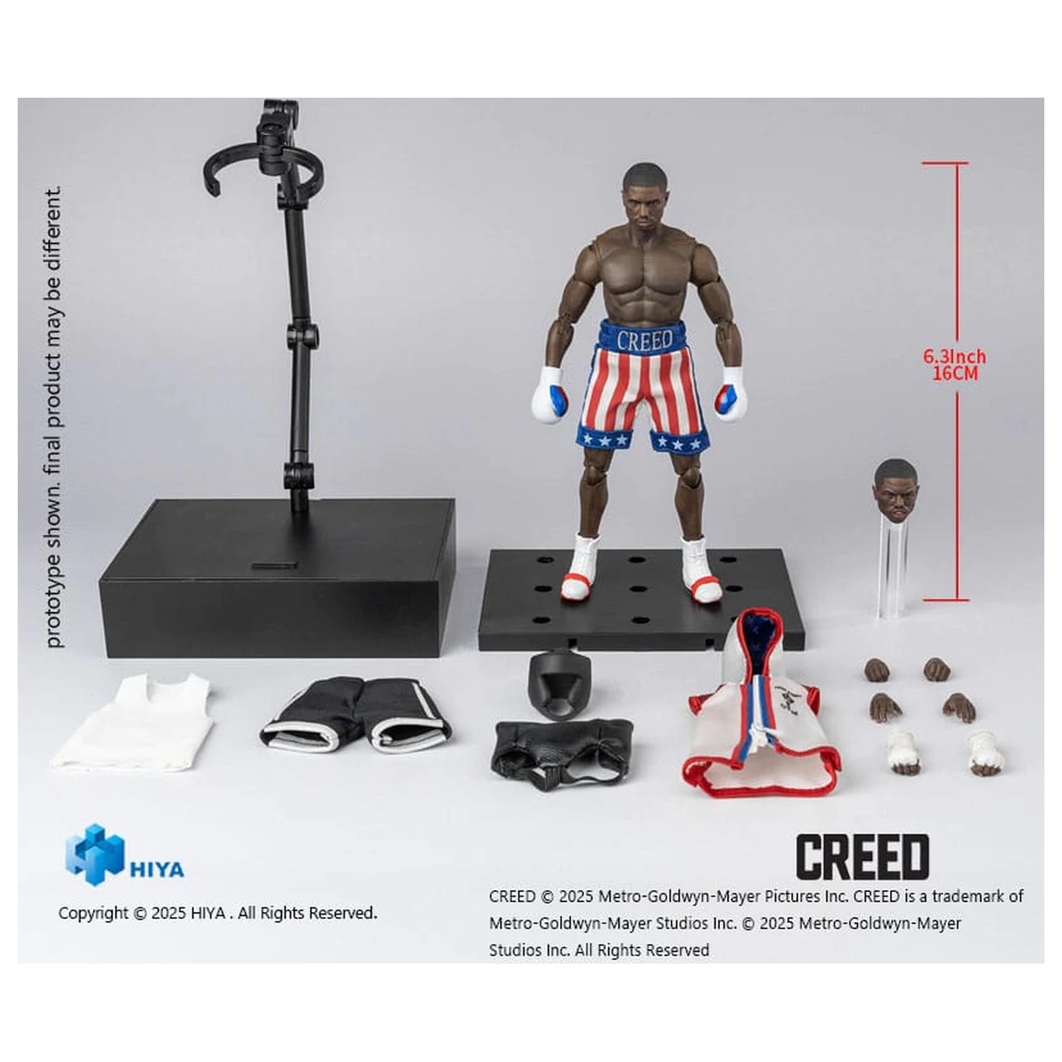 Creed (2015) Exquisite Super Series Action-Figur 1/12 Adonis Creed 16 cm Produktfoto