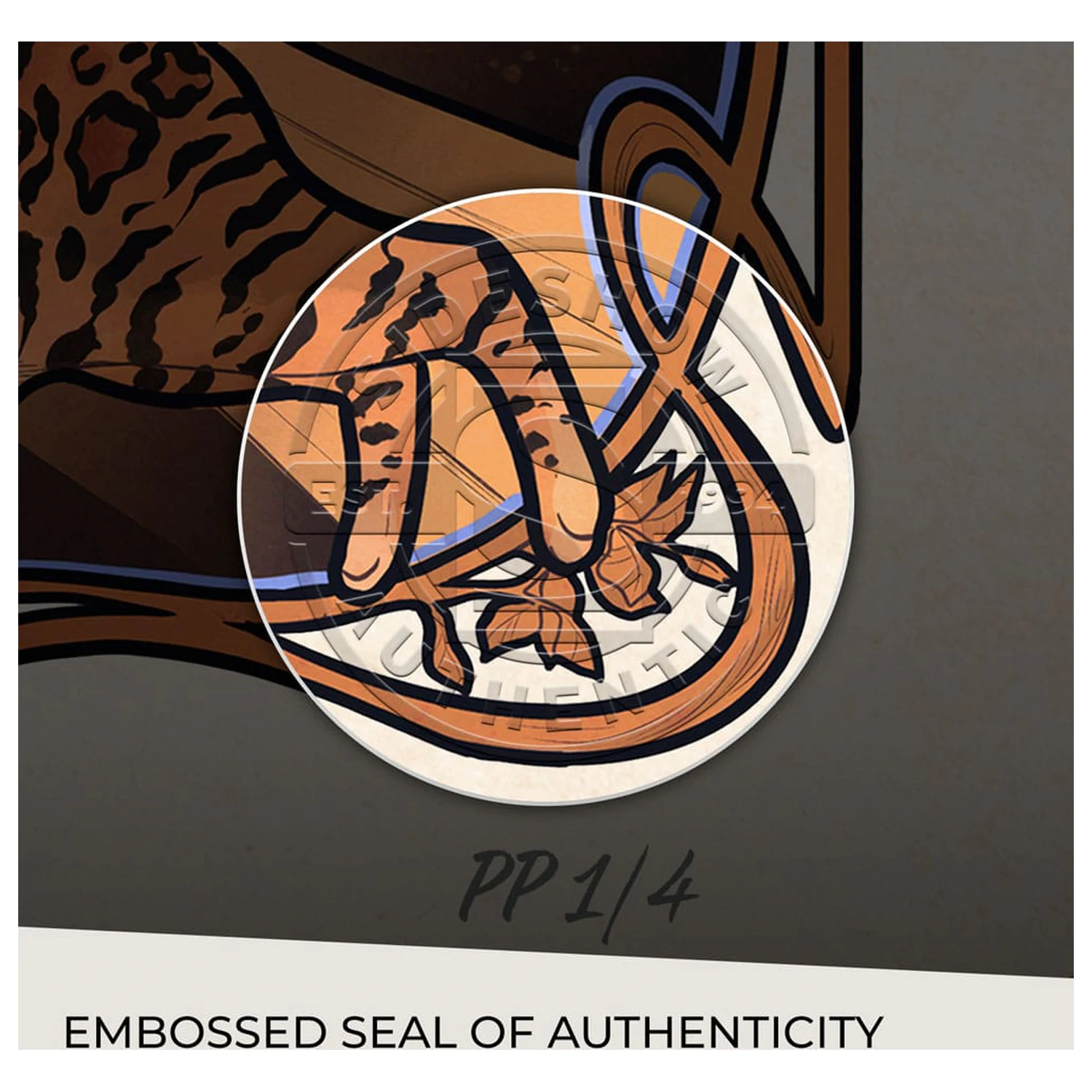 Critical Role Art Print Liam O'Brien: 10th Anniversary Art Nouveau Illustrations 46 x 28 cm - ungerahmt Produktfoto