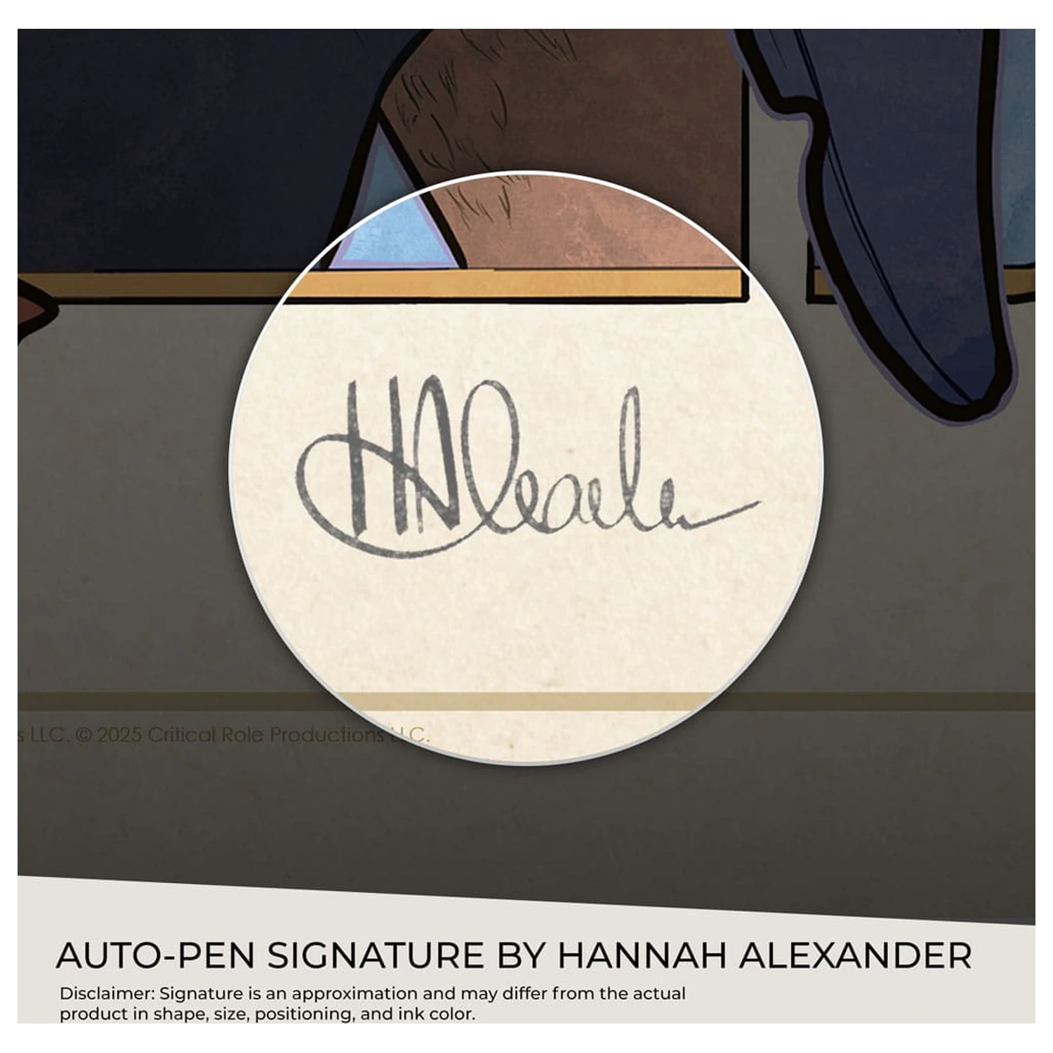 Critical Role Kunstdruck Marisha Ray: 10th Anniversary Art Nouveau Illustrations 46 x 28 Zentimeter - ungerahmt Produktfoto