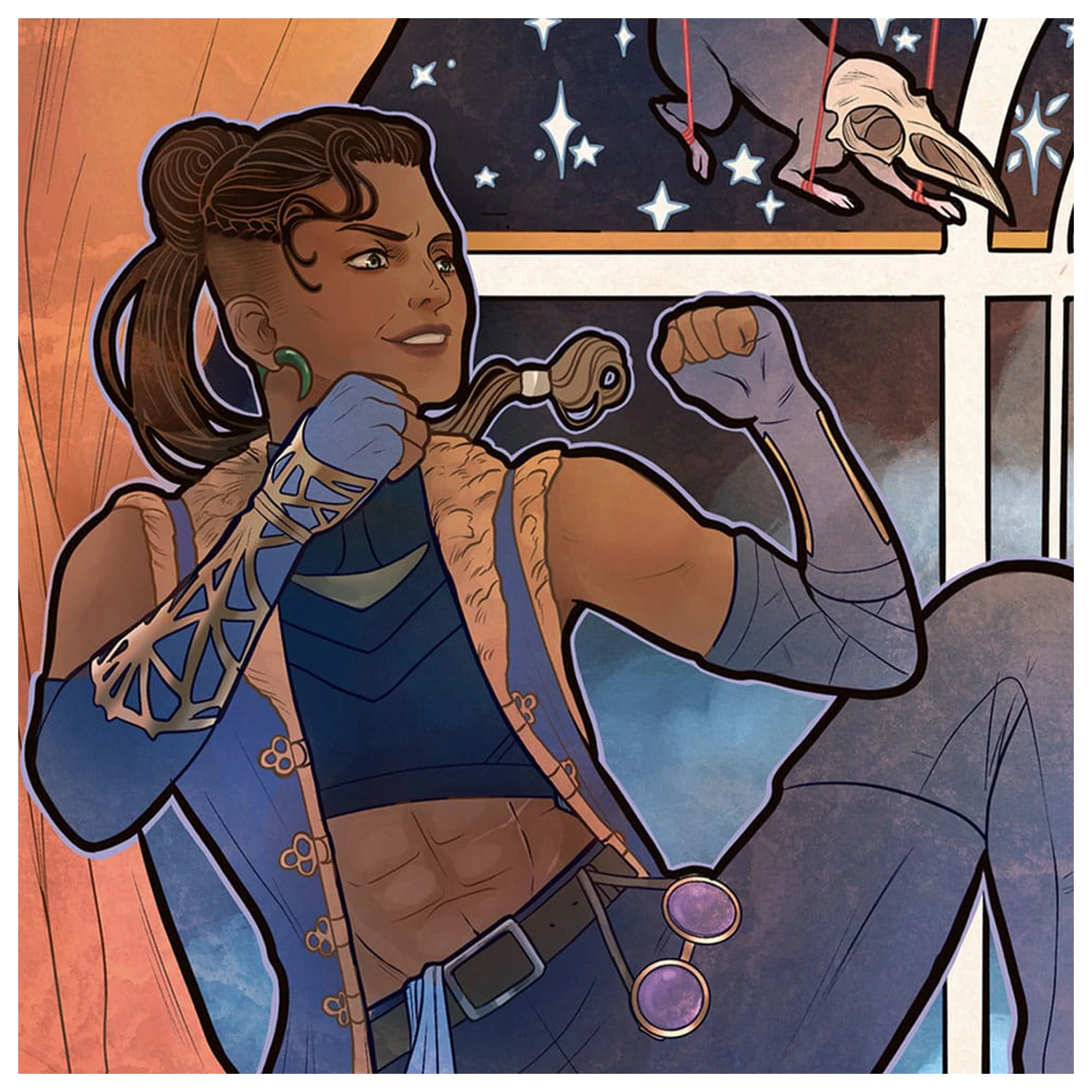 Critical Role Kunstdruck Marisha Ray: 10th Anniversary Art Nouveau Illustrations 46 x 28 Zentimeter - ungerahmt Produktfoto