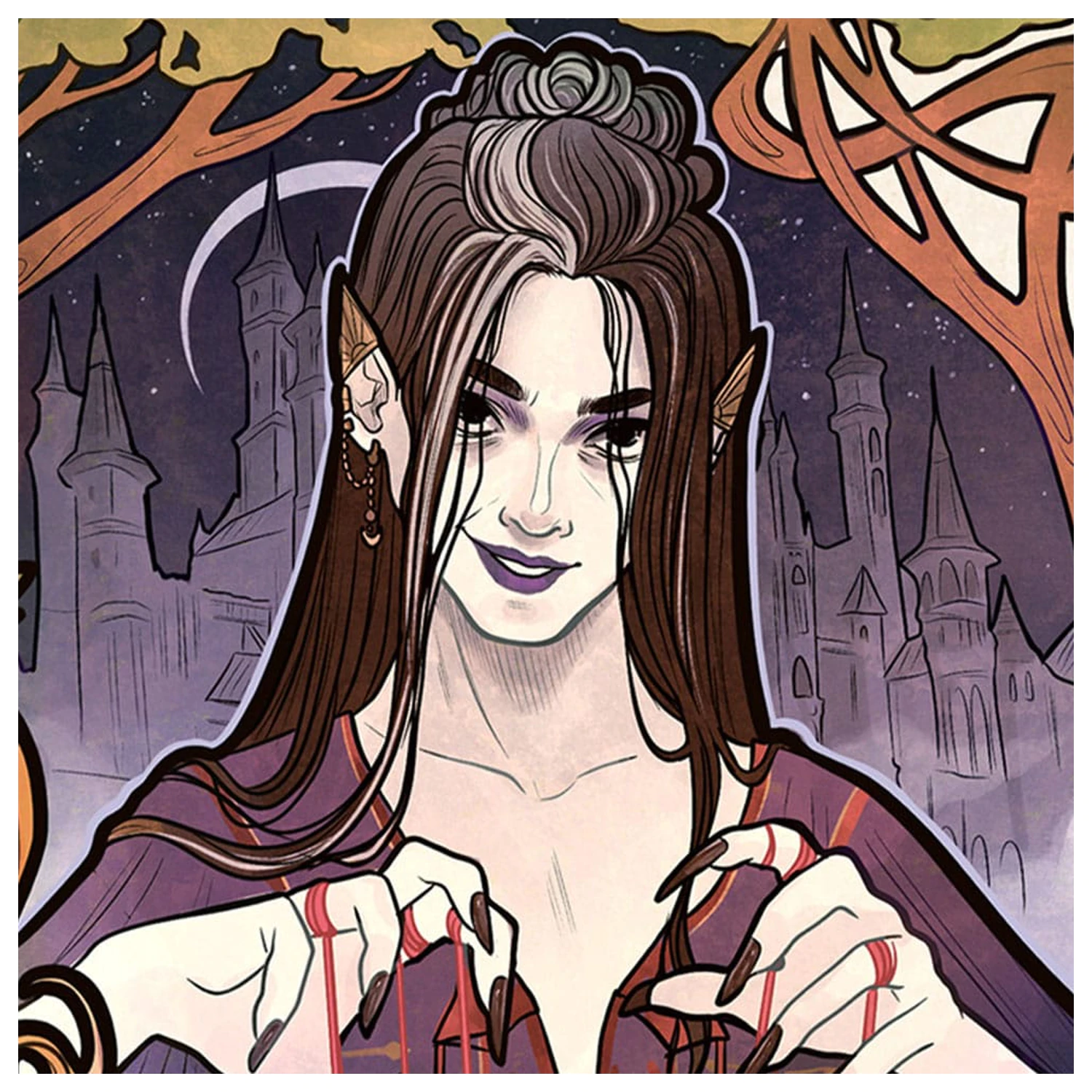 Critical Role Kunstdruck Marisha Ray: 10th Anniversary Art Nouveau Illustrations 46 x 28 Zentimeter - ungerahmt Produktfoto